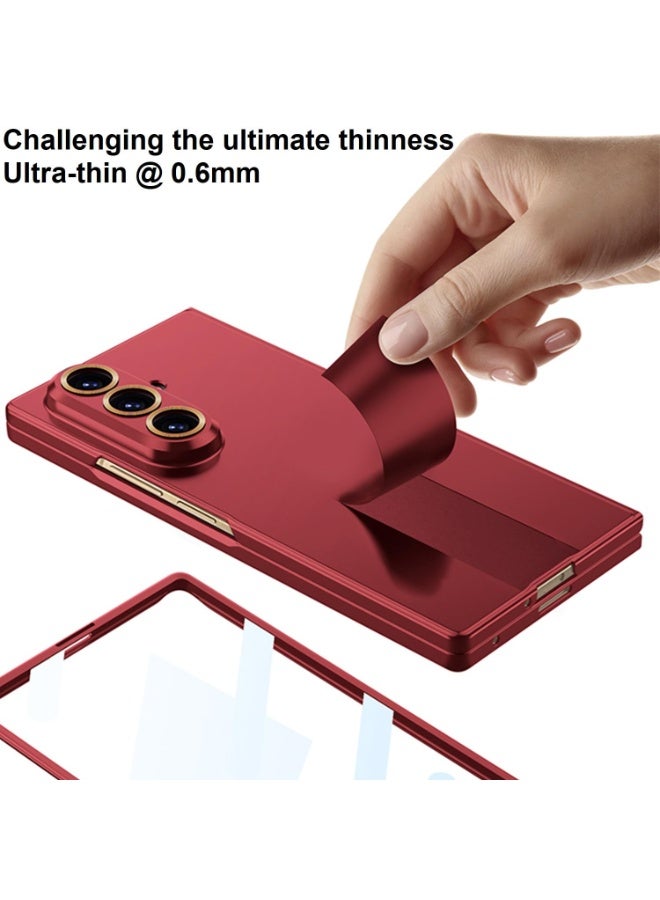 general Matte Case Compatible with Samsung Galaxy Z Fold 7 (Release 2025) with Front Glass Cover Hard PC Thin Cover with Stylish Independent Camera Protection - Image 3